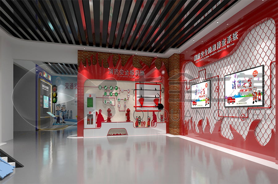 法制宣傳基地，普法教育館設(shè)計平面圖，法院法治館設(shè)計布局公司