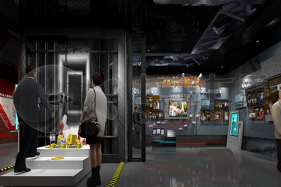 廉政文化展廳，廉政示范平臺(tái)解決方案公司，預(yù)防職務(wù)犯罪警示展廳解決方案