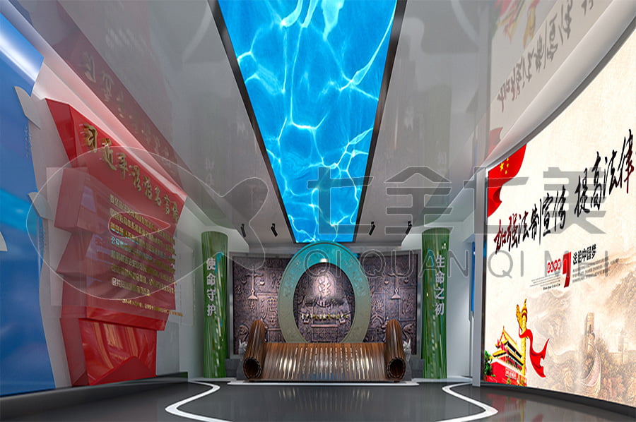 普法宣傳展館，普法示范基地方案，法院普法宣傳平臺(tái)設(shè)計(jì)